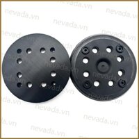 Nev ♕ 2 Đĩa Mài Đĩa Giấy Nhám Dính Đổ Giấy Nhám Đĩa Đánh Bóng 8 Lỗ Và 4 Miếng Nhám Mắt