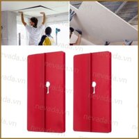 Nev ♕ 2 Tấm định vị trần Tấm cố định bảng thạch cao Tấm hỗ trợ Lắp đặt vách thạch cao Thợ mộc đến