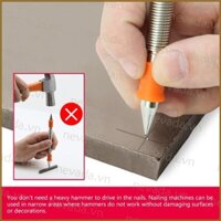 Nev ۞ 5 Miếng Bộ Dụng Cụ Setter Móng Tay Hai Đầu Bản Lề Pin Punch Set Hammerless Spring Nail Set