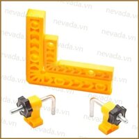 Nev ♕ 90 độ Định vị vuông Kẹp góc Kẹp vuông Kẹp góc vuông Kẹp góc phải Dụng cụ chế biến gỗ Vuông mộc