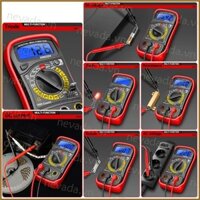 Nev ♕ AN8204 Vôn kế Máy kiểm tra dòng điện áp với Buzzer 1999 Đếm vạn năng hoạt động KHÔNG bao gồm