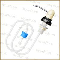 Nev ♕ Bồn rửa chén nhà bếp Hộp đựng xà phòng lỏng Mặt bàn Máy bơm xà phòng có ống nối dài Hộp đựng nước giặt Endur