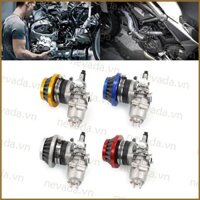 Nev ♕ Dành cho xe máy 47cc 2 thì động cơ xe đạp bụi bẩn Bộ chế hòa khí Carb với bộ lọc không khí Pod