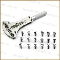 Nev ۞ Dụng cụ mở hộp đựng đồng hồ Vít có thể điều chỉnh Ốp lưng Dụng cụ mở hộp đựng đồng hồ Dụng cụ sửa chữa đồng hồ