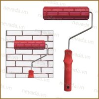 Nev ♕ Họa tiết con lăn sơn Công cụ vẽ họa tiết dập nổi trang trí cho phòng ngủ treo tường