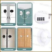 Nev ♕ Khóa chống em bé Khóa tủ lạnh Lắp đặt dễ dàng Khóa an toàn cho bé có khóa tủ mật khẩu cho tủ trẻ em
