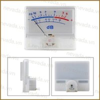 Nev ♕ Máy đo khuếch đại công suất chuyên nghiệp DB Level Header VU Meter Đồng hồ đo công suất có đèn nền cho nhựa chất lượng gia đình-