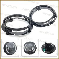 Nev ♕ Nhẫn tròn nhẹ Nhôm 7 chân đế gắn đèn pha cho ô tô