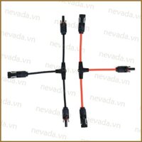 Nev ♕ Tấm pin mặt trời 6mm2 Cáp kết nối nhánh 30A 1000V để thiết lập năng lượng hiệu quả