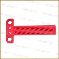 Nev ♕ Thước chữ T bằng gỗ bằng nhôm có thể điều chỉnh cho công cụ đo lường và bố trí công việc thợ mộc cho Woodworki