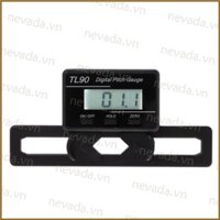 Nev ♕ TL90 Blade Pitch Gauge Màn hình LCD kỹ thuật số với cảm biến con quay hồi chuyển cho máy bay trực thăng cỡ ST250-800 Kích thước nhỏ gọn Dura