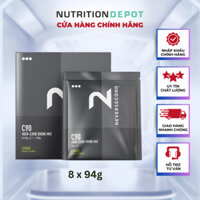 NeverSecond C90 High Carb Drink Mix bổ sung năng lượng và điện giải (8 gói x 94g) - Nutrition Depot