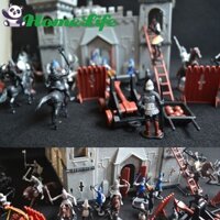 [Nevertl] Đồ chơi Playset phụ kiện bộ binh của trò chơi hiệp sĩ lâu đài thời trung cổ