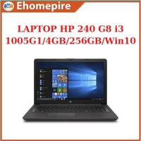 [New 100%] Laptop HP 240 G8 i3 1005G1/4GB/256GB/Win10-chínhhãng