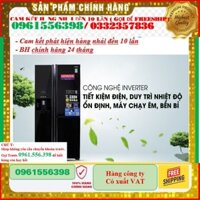 [New 100%] Tủ Lạnh Hitachi Side By Side Inverter 584 Lít R-M700GPGV2(GBK) 3 Cánh  Chính hãng  - Mới 100%