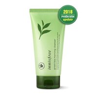 New 2018) Sữa Rửa Mặt Trà Xanh Không Tạo Bọt Innisfree Green Tea Morning Cleanser 150ml