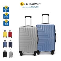 [New 2022] Vali kéo du lịch RIVAL333 nhựa ABS PC bền bỉ, chống va đập 20 inch, 24 inch - VALIKING