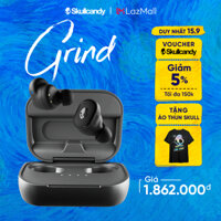 [NEW 2022]Tai Nghe Không Dây Skullcandy Grind True Wireless , Điều Khiển bằng giọng nói Skull iQ - Bảo hành chính hãng