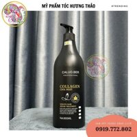 [NEW 2023] [AUTH] COLLAGEN TƯƠI HỒI SINH TÓC NÁT CALOU.BER SPA HAIR REPAIR TREATMENT KERATIN&COLLAGEN COOL SILKY (800ml)