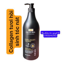 [NEW 2023] [AUTH] COLLAGEN TƯƠI HỒI SINH TÓC NÁT CALOU.BER SPA HAIR REPAIR TREATMENT KERATIN&COLLAGEN COOL SILKY (800ml)