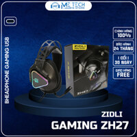 [New 2024] - Tai nghe Gaming có dây Zidli ZH-27 Full box - Hàng chính hãng bảo hành 24 tháng