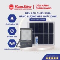 (NEW 2025) Đèn Led Chiếu Pha Năng Lượng Mặt Trời Rạng Đông 200W 300W Phiên Bản Mới model: CP03.SL.RAD
