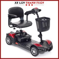 NEW 2025 - Xe điện 4 bánh EuroCare Runner dành cho người già, người yếu tay chân di chuyển 12km/lần sạc