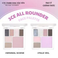 [NEW] 3CE All Rouder Face Palette 9.7g (Phấn Mắt - Bắt Sáng - Má Hồng - Tạo Khối Đa Năng)
