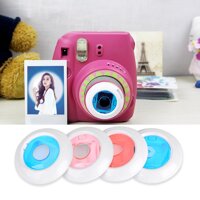 【New】 4/6 Màu Ngay Đèn Pin Flash Bộ Lọc Dùng Cho Máy Fujifilm Instax Mini 7 S/8/8 + /9