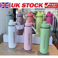 NEW 710ml Lululemon Back To Life Water Bottle Sport Insulated 24Oz UK