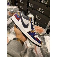 NEW ⚡️ [Fullbox &Bill] Giày air jordan 1 low nothing but net tiêu chuẩn(thổ cẩm) (zép 1.1) HOT