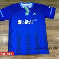 NEW Áo cầu lông Yonex Blibli Kevin màu xanh 2019 DDE