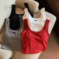 [NEW] Áo lót nữ, bra đi biển, áo bra tập gym và yoga cổ vuông LEGE, chất cotton SIÊU mềm mại AB-0405