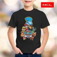 NEW  Áo Thun Trẻ Em In Hình Đội Chó Cứu Hộ - paw catrol 3