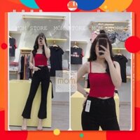 New  ‼️RESTOCK ‼️Quần Jean Ống Loe 9 tấc Xuất xịn Chuẩn Form -Y34 ࿑