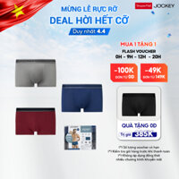 [NEW ARRIVAL] Combo quần lót nam Jockey Viscose dáng Trunk - J4022