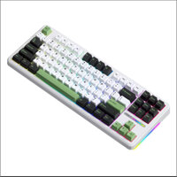 New arrivals AULA F87 gaming keyboards DIY RGB backlit keys rgb computer pc game wireless mechanical gaming keyboard