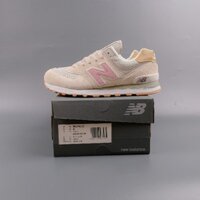 New Balance 574 Màu be Hồng Tím Nguyên bản