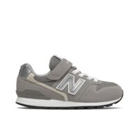New Balance 996 Kid Bungee Lace With Top Strap - Grey