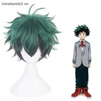 {New Beauty} Anime My Hero Academia Izuku Midoriya Cosplay Wig Boku Hero Academia Academy Cosplay Hair Izuku Midoriya Deku Party Wigs.