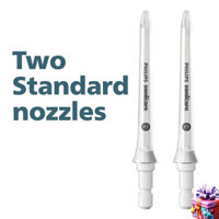 [NEW]  Bộ 2 đầu xịt máy tăm nước Philips Sonicare F1 Standard nozzle HX3042/00
