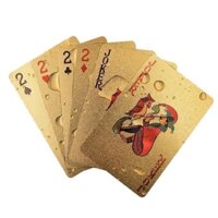 (New) BỘ BÀI TÂY MẠ VÀNG 24K 2021