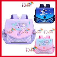 NEW [Cao Cấp]Cặp xách chống gù, balo trẻ em đi học tiểu học cấp 1 cho bé trai bé gái lớp 1 2 3 Kích thước 32x33x17cm