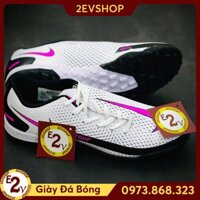 NEW CH [FreeShip] [Tặng Tất/Túi] Giày Đá Bóng 𝗧𝗙 𝗡𝗶𝗸𝗲 𝗣𝗵𝗮𝗻𝘁𝗼𝗺 𝗚𝗧  Trắng Đen Đã Khâu ; * ' ' ₁ :