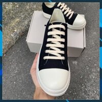 NEW- Chất -  [Số 1] | Ảnh Thật | Giày Rick Owens Low Bản 9803 Nam Nữ . RẺ VÔ ĐỊCH XCv 2021 ,