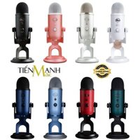 [New, Chính Hãng] Micro USB Condenser Blue Yeti - Mic Thu Âm ASMR, Podcast Livestream Microphone Studio