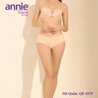 New Combo 3 quần silip thun lạnh lưng cao annie QE4535 mềm mại, thoáng mát, vải lót cotton thấm hơi thoải mái và dễ chịu
