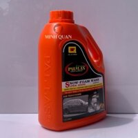 (New) Combo 4 Món Nước Rửa Xe Bọt Tuyết Pallas 120 - 1.5 Lít, Khăn Lau, Bao Tay, Cọ, Rửa Xe Siêu Bóng