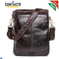 New Contact HOT 2019 Genuine Leather Bags Men High Quality MB026 II Túi Đeo Chéo Da Bò Kiểu Balo Nhỏ Gọn Nam I