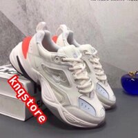 NEW CTY [FreeShip] [Xả Giá Sốc]. {hàng mới }Giày thể thao sneaker aike M2K Tekno xám gót cam uy tín P new ༗ hot ↢